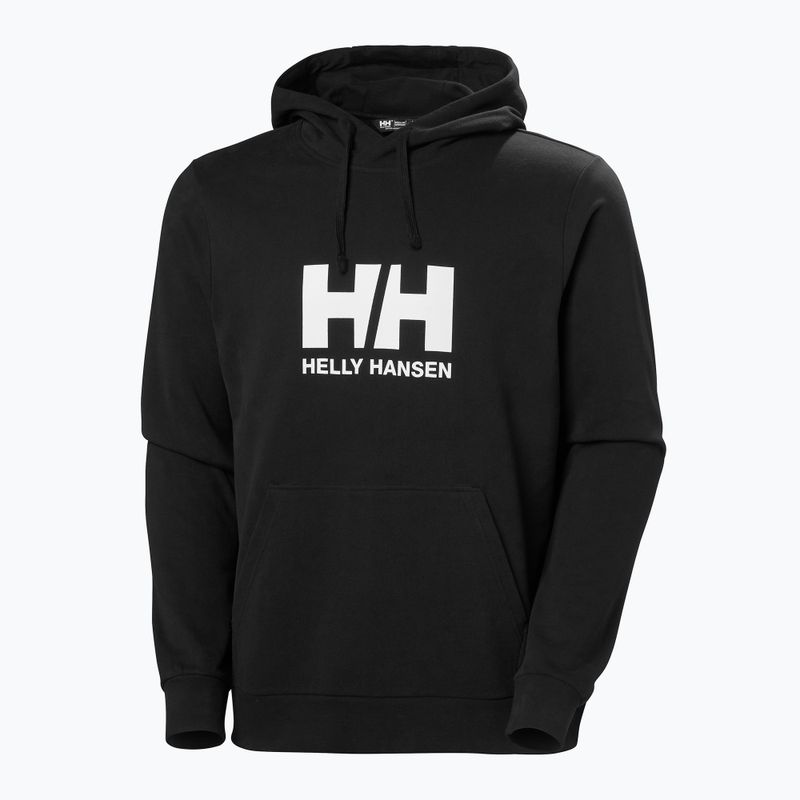 Felpa con cappuccio Helly Hansen HH Logo 2.0 nera da uomo 5