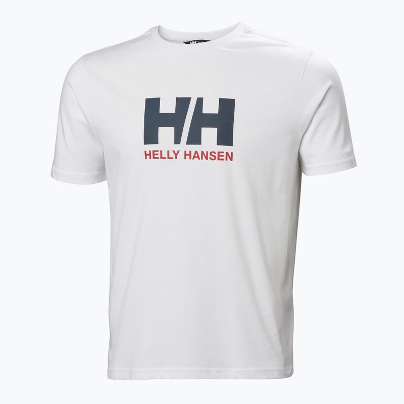 Maglietta Helly Hansen Logo 2.0 bianca da uomo 4