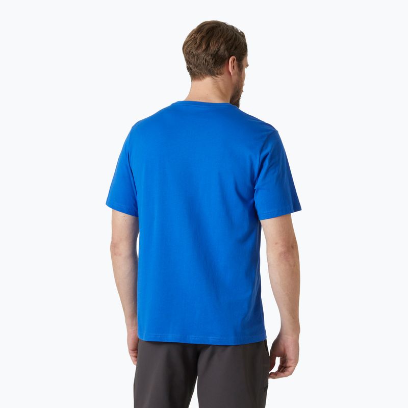 T-shirt Helly Hansen da uomo Logo 2.0 cobalto 2.0 2