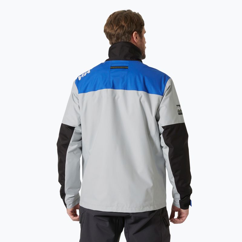 Helly Hansen giacca da vela da uomo Arctic Ocean Crew Midlayer grigio nebbia 2