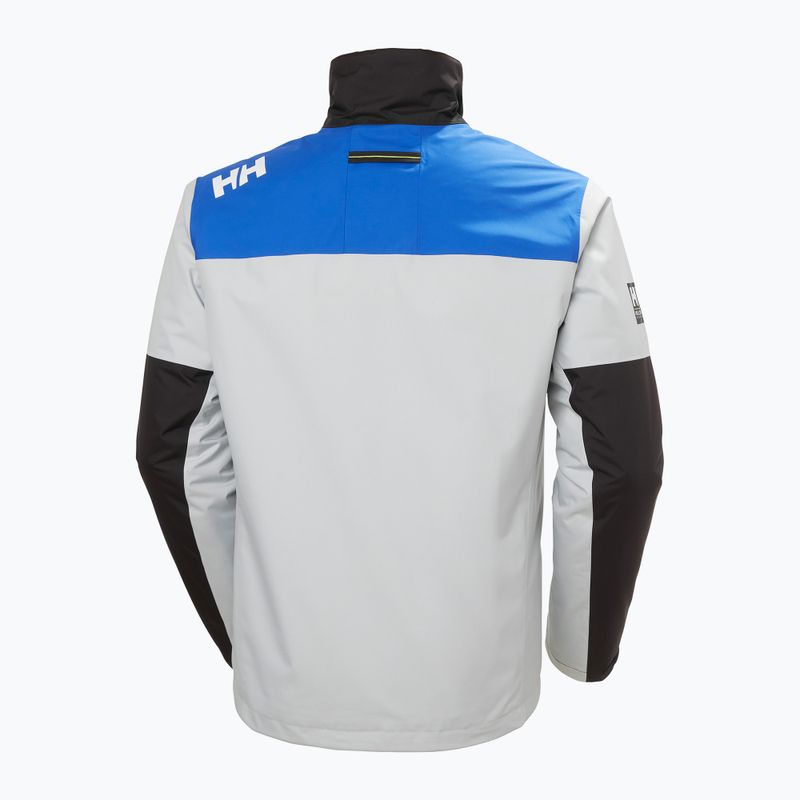 Helly Hansen giacca da vela da uomo Arctic Ocean Crew Midlayer grigio nebbia 9