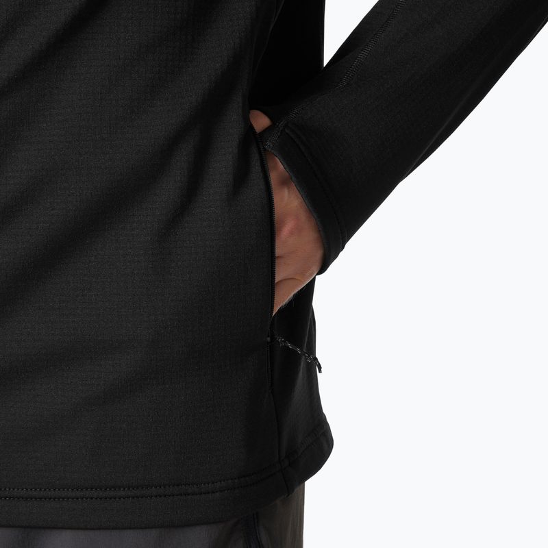 Pile con cappuccio Helly Hansen Versalite da uomo nero 5