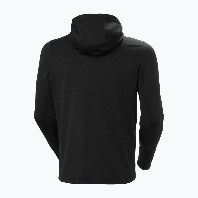 Pile con cappuccio Helly Hansen Versalite da uomo nero 7