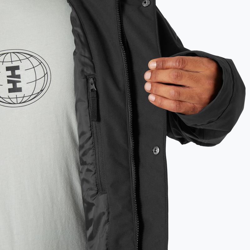 Giacca invernale da uomo Helly Hansen Escape Parka nero 5