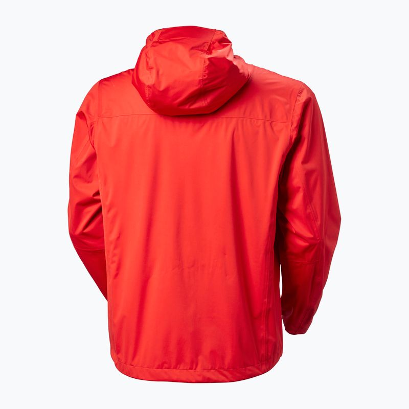 Giacca da pioggia Helly Hansen Momentum 3L Stretch da uomo, allarme rosso 7