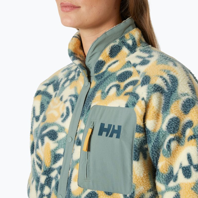 Felpa donna Helly Hansen Imperial Printed Pile Snap sand bruce aop 3