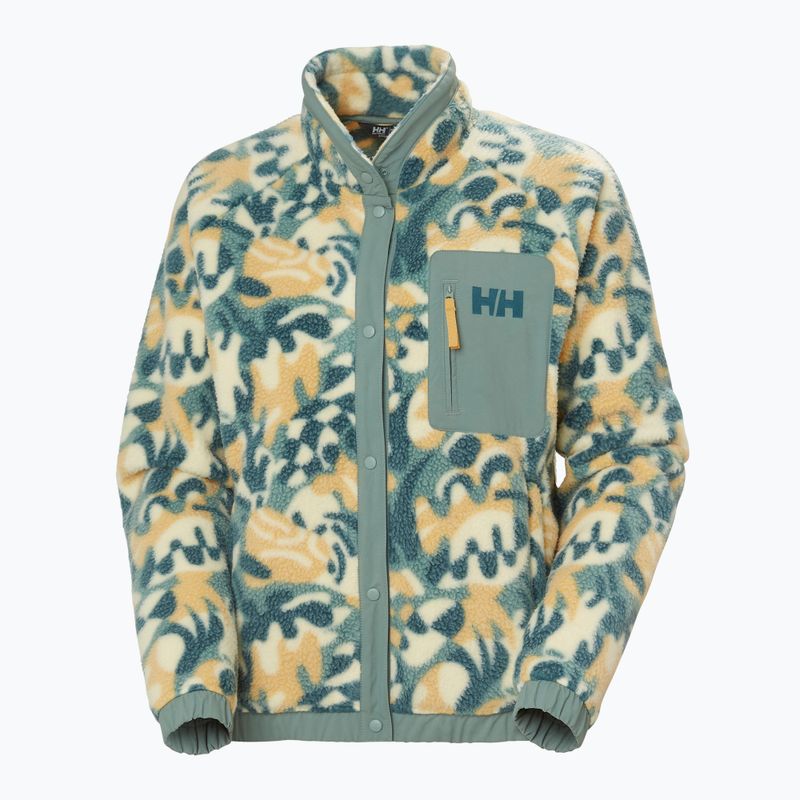 Felpa donna Helly Hansen Imperial Printed Pile Snap sand bruce aop 5