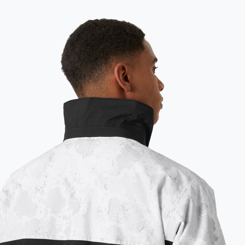 Giacca da sci da uomo Helly Hansen Ullr D Heritage Short grey fog snow camo aop 4