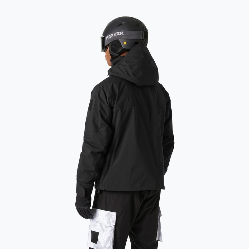 Giacca da sci da uomo Helly Hansen Ullr D Heritage Short nero 2