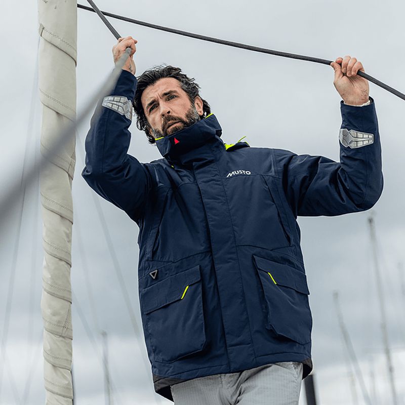 Giacca da vela Musto BR1 Primaloft Channel uomo true navy 13