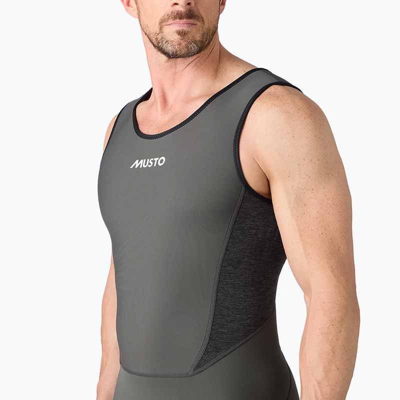 Muta da uomo per il nuoto Musto Flexlite Dynamic 2 mm Long John dark grey 9