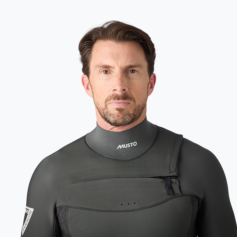 Muta da uomo per il nuoto Musto Flexlite Dynamic 3/2 mm Shorty dark grey 9