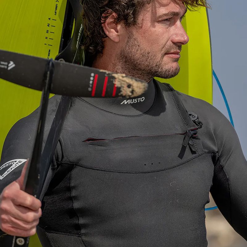 Muta da uomo per il nuoto Musto Flexlite Dynamic 3/2 mm Shorty dark grey 13