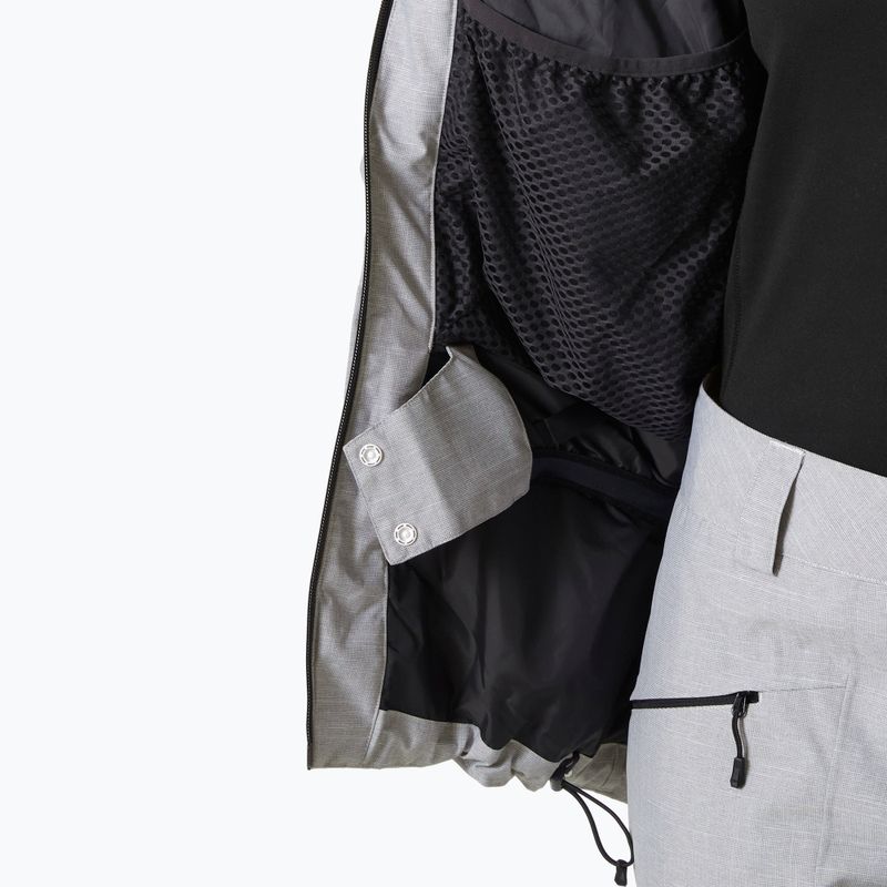 Giacca da sci da donna Helly Hansen Powderqueen 3.0 grigio/melange 8