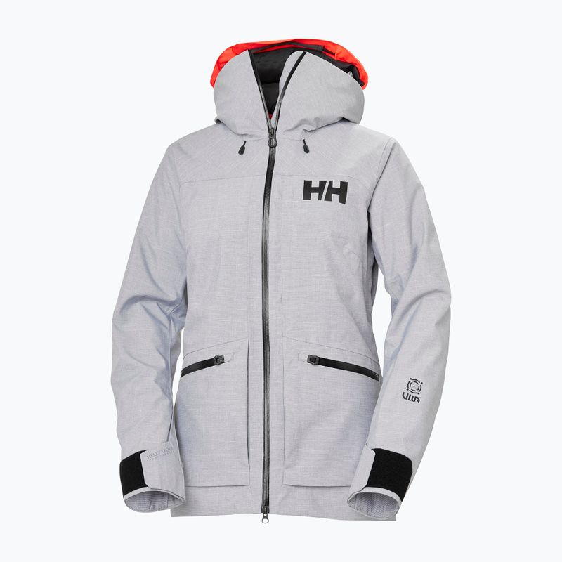 Giacca da sci da donna Helly Hansen Powderqueen 3.0 grigio/melange 9