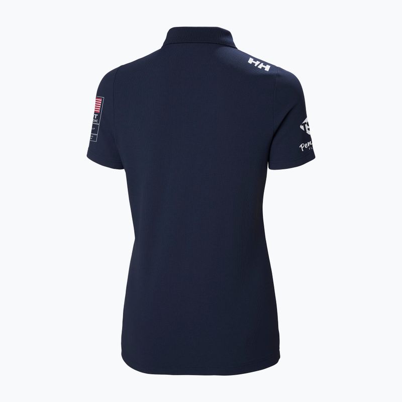 Polo da donna Helly Hansen Crew Tech Polo navy 2