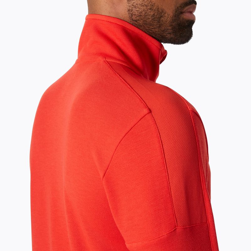 Felpa da uomo Helly Hansen Hp 1/2 Zip Pullover 2.0 alert rosso 4