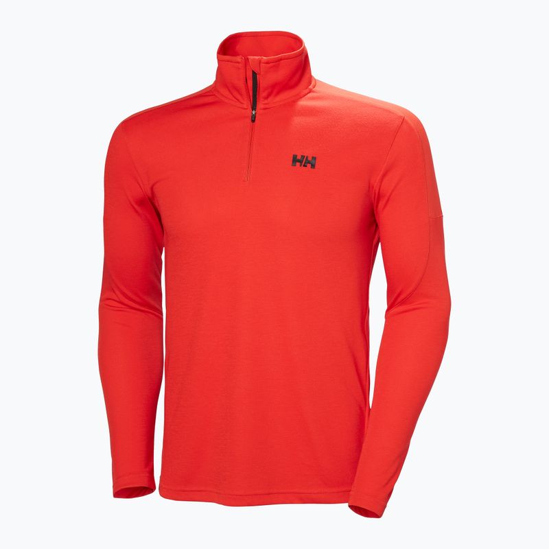 Felpa da uomo Helly Hansen Hp 1/2 Zip Pullover 2.0 alert rosso 5