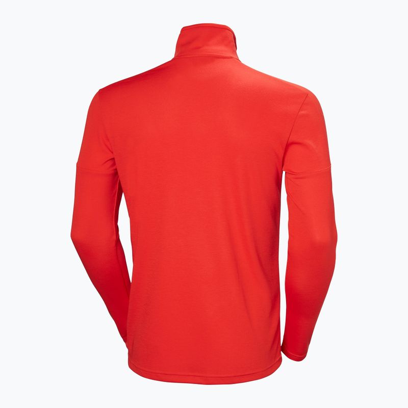 Felpa da uomo Helly Hansen Hp 1/2 Zip Pullover 2.0 alert rosso 6
