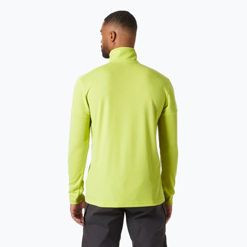 Felpa da vela da uomo Helly Hansen Hp 1/2 Zip Pullover 2.0 cyber lime 2