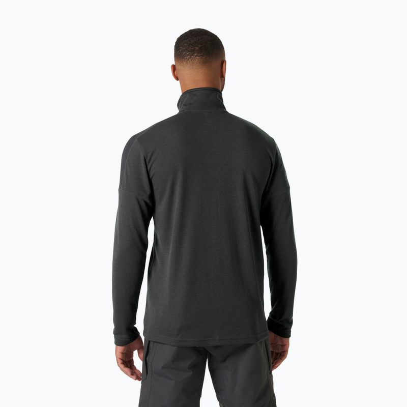 Felpa da vela da uomo Helly Hansen Hp 1/2 Zip Pullover 2.0 ebony 2