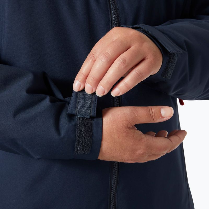 Giacca da vela da donna Helly Hansen Crew Hooded Midlayer Plus 2.0 navy 5