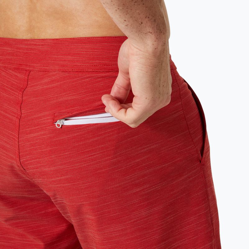 Helly Hansen Newport Boardshorts 8" rosso da uomo 4