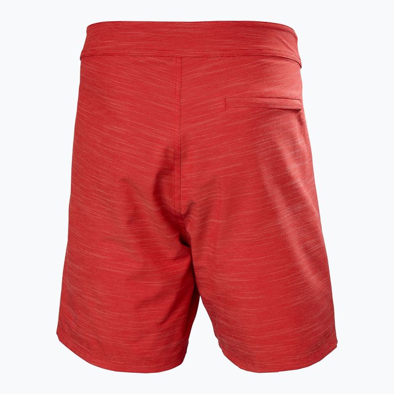 Helly Hansen Newport Boardshorts 8" rosso da uomo 6