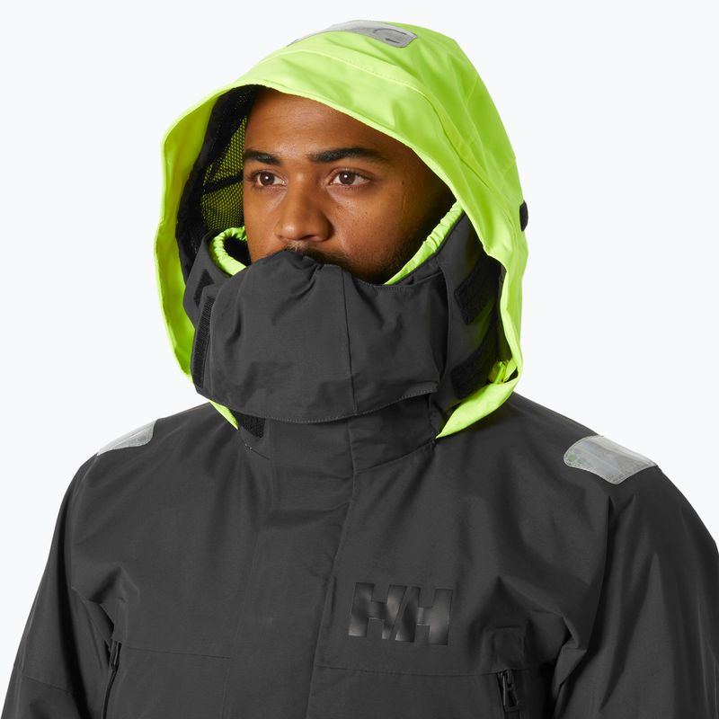 Helly Hansen Skagen Offshore, giacca da pioggia da uomo, ebano 3