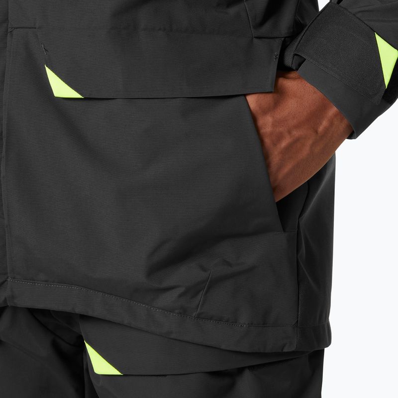 Helly Hansen Skagen Offshore, giacca da pioggia da uomo, ebano 8