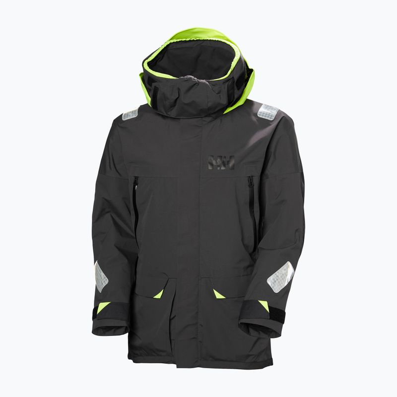 Helly Hansen Skagen Offshore, giacca da pioggia da uomo, ebano 11