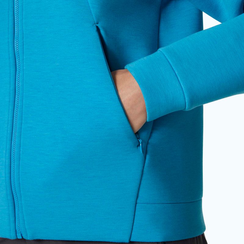 Felpa donna Helly Hansen HP Ocean Full Zip Jacket 2.0 cyan 5
