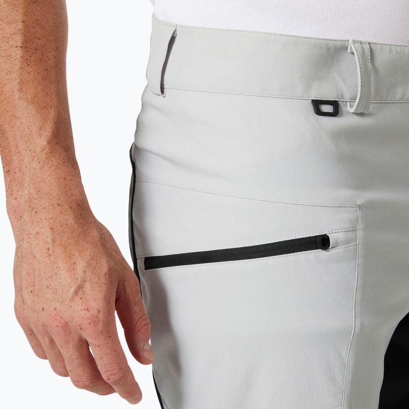 Pantaloncini da vela da uomo Helly Hansen Hp Racing Deck 2.0 grey fog 3