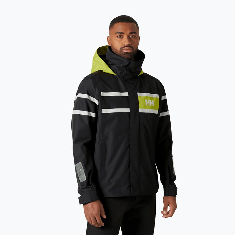 Giacca da vela uomo Helly Hansen Salt Inshore 34423_981 ebony