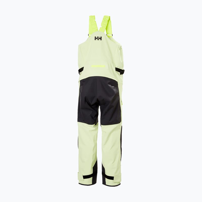 Pantaloni da vela donna Helly Hansen Skagen Pro Bib washed lime 4