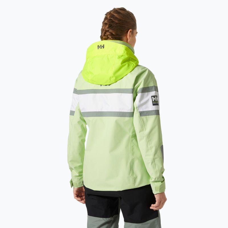Giacca da vela da donna Helly Hansen Salt Original lavata lime 2