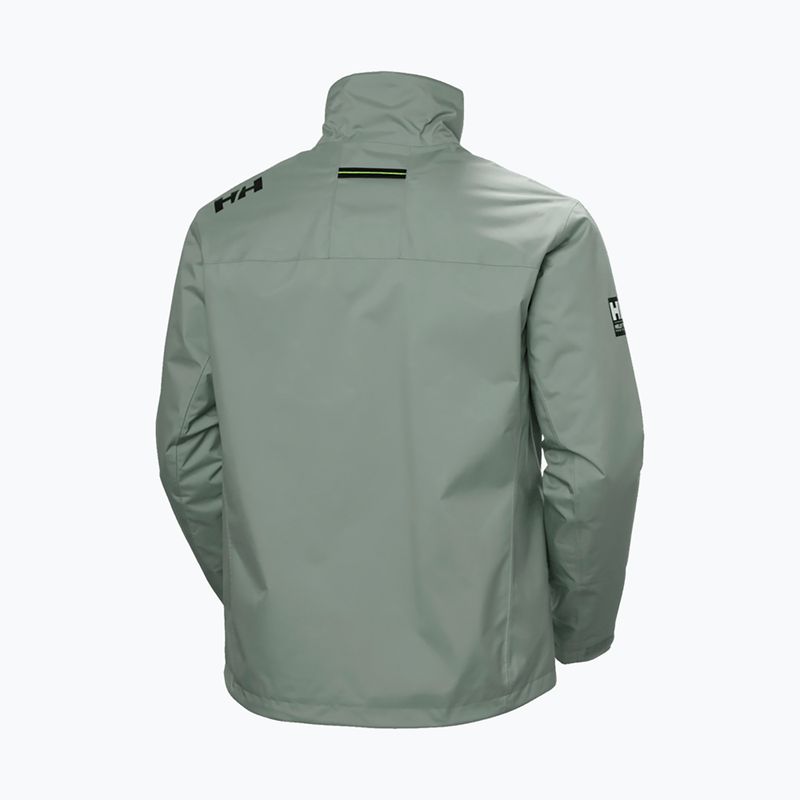 Giacca da vela da uomo Helly Hansen Crew Midlayer 2 grey cactus 4
