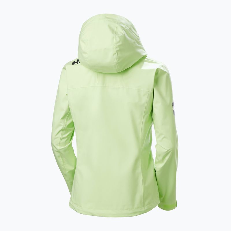 Giacca da vela donna Helly Hansen Crew Hooded 2.0 washed lime 2
