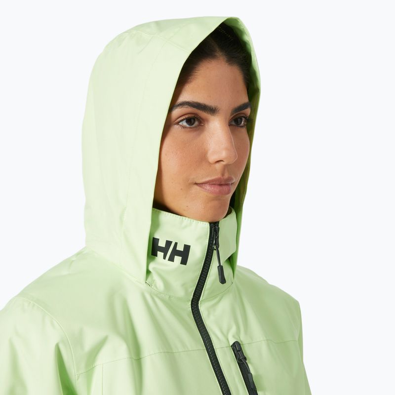 Giacca da vela donna Helly Hansen Crew Hooded 2.0 washed lime 5