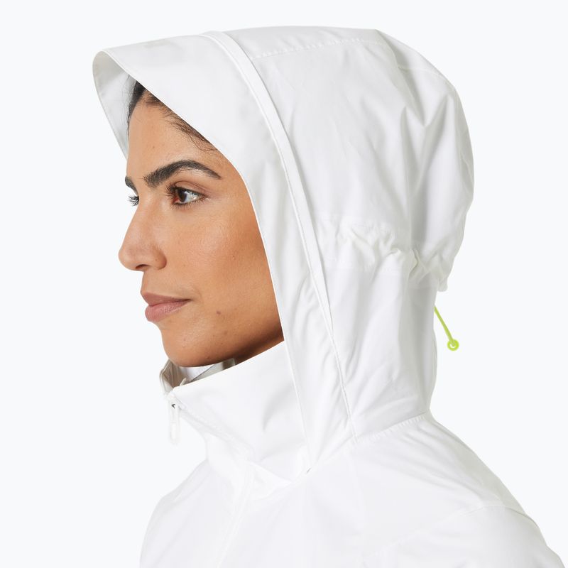 Giacca da vela donna Helly Hansen Hp Racing con cappuccio bianco 3