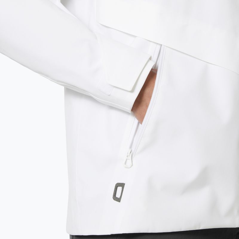 Giacca da vela donna Helly Hansen Hp Racing con cappuccio bianco 4
