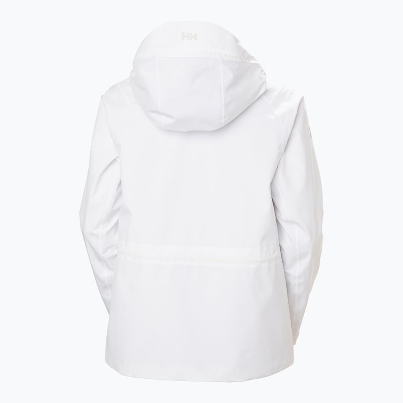 Giacca da vela donna Helly Hansen Hp Racing con cappuccio bianco 8