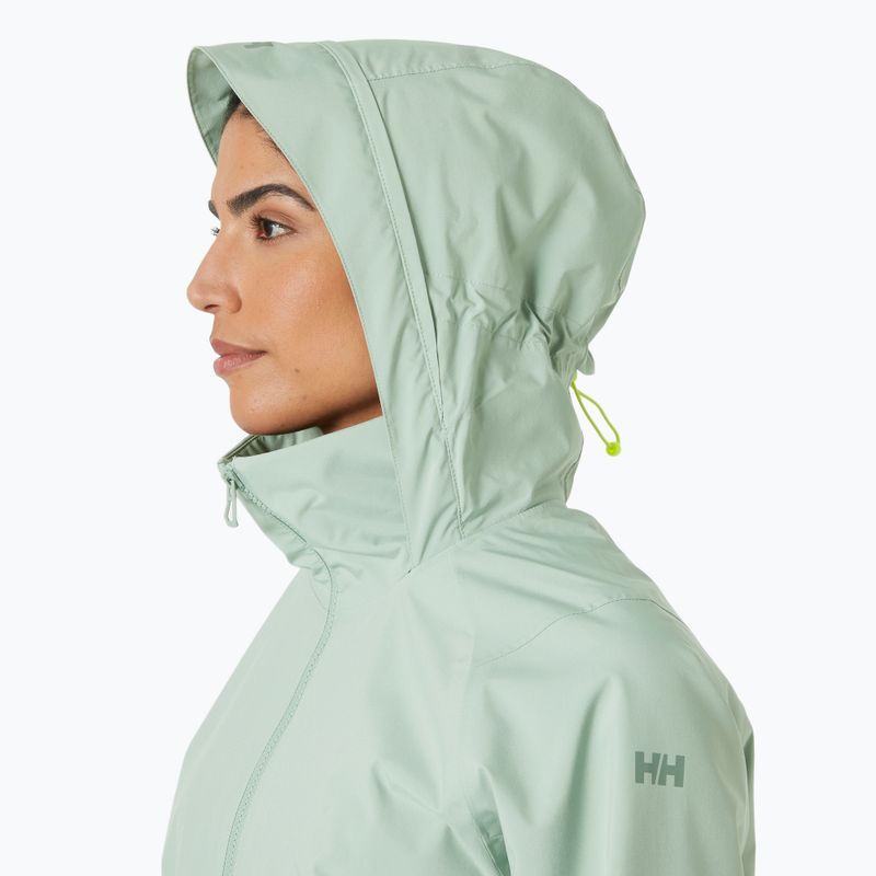 Giacca da vela donna Helly Hansen Hp Racing con cappuccio eucalipto 3