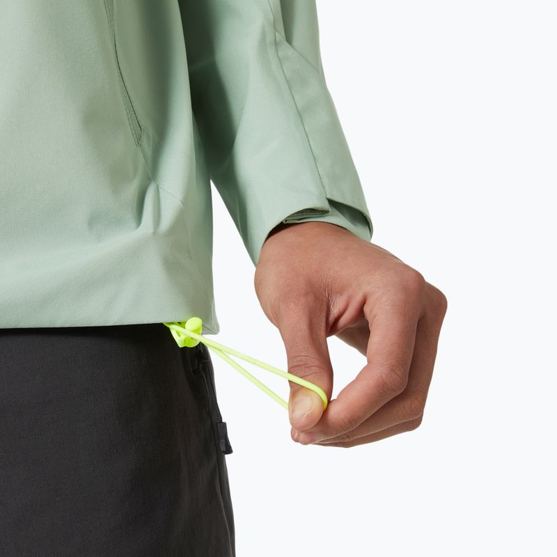 Giacca da vela donna Helly Hansen Hp Racing con cappuccio eucalipto 6