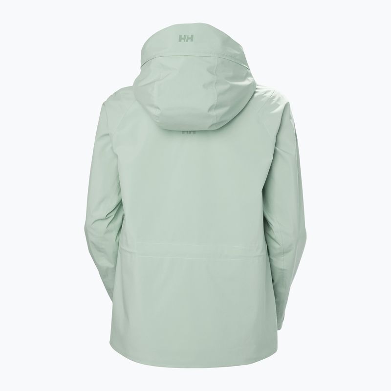 Giacca da vela donna Helly Hansen Hp Racing con cappuccio eucalipto 9