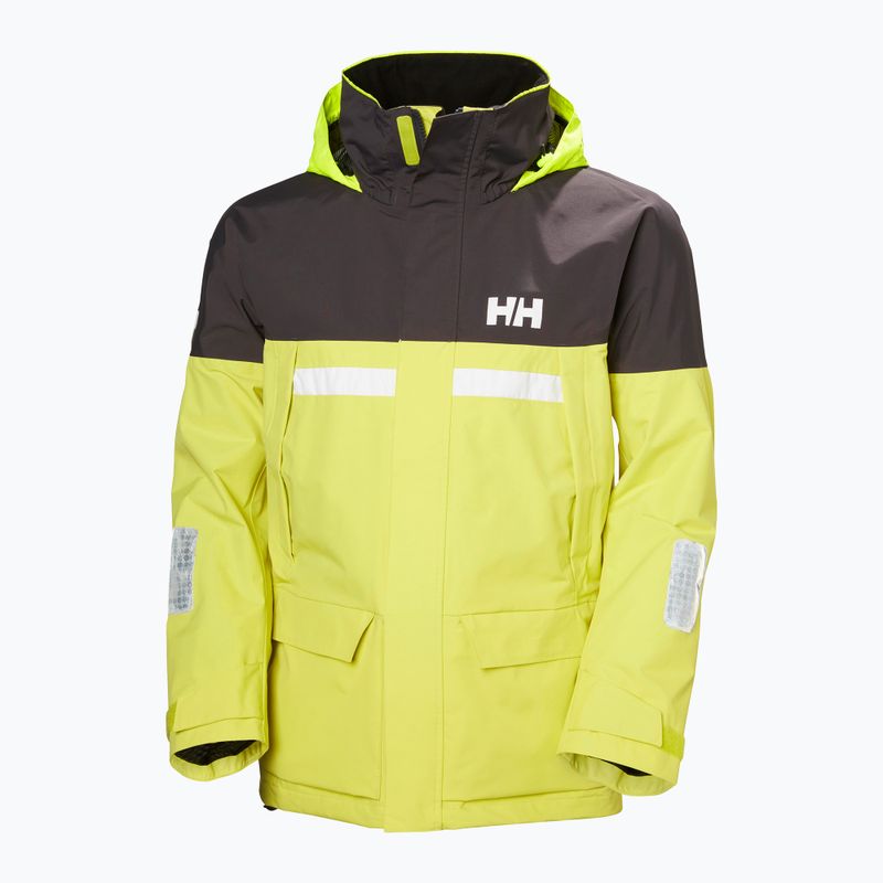 Giacca da vela da uomo Helly Hansen Pier 4.0 cyber lime 9