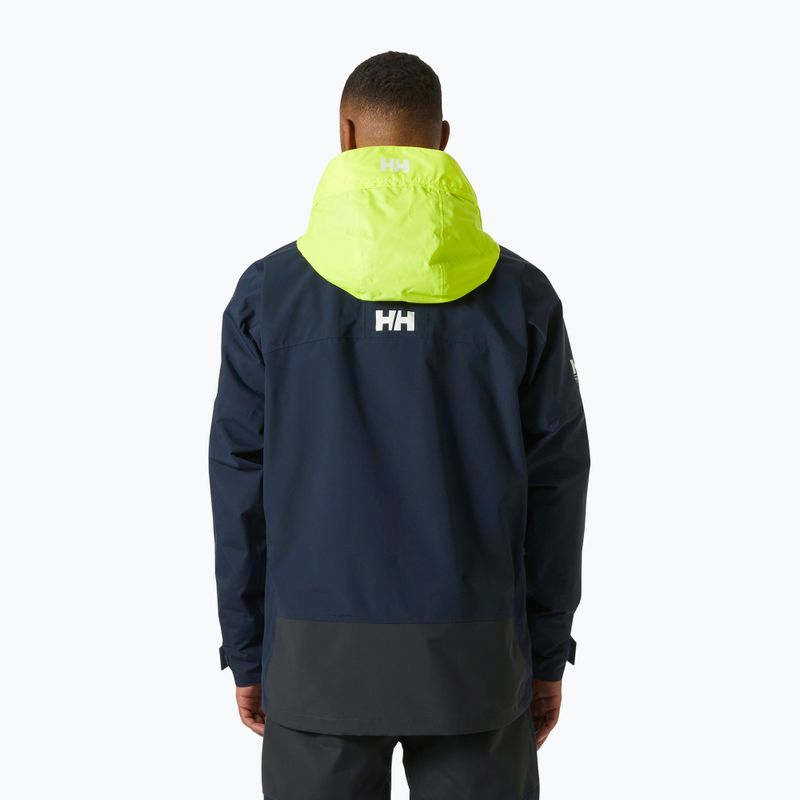 Giacca antipioggia Helly Hansen Pier 4.0 uomo navy 2