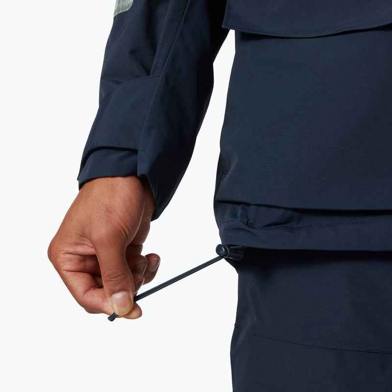Giacca antipioggia Helly Hansen Pier 4.0 uomo navy 8