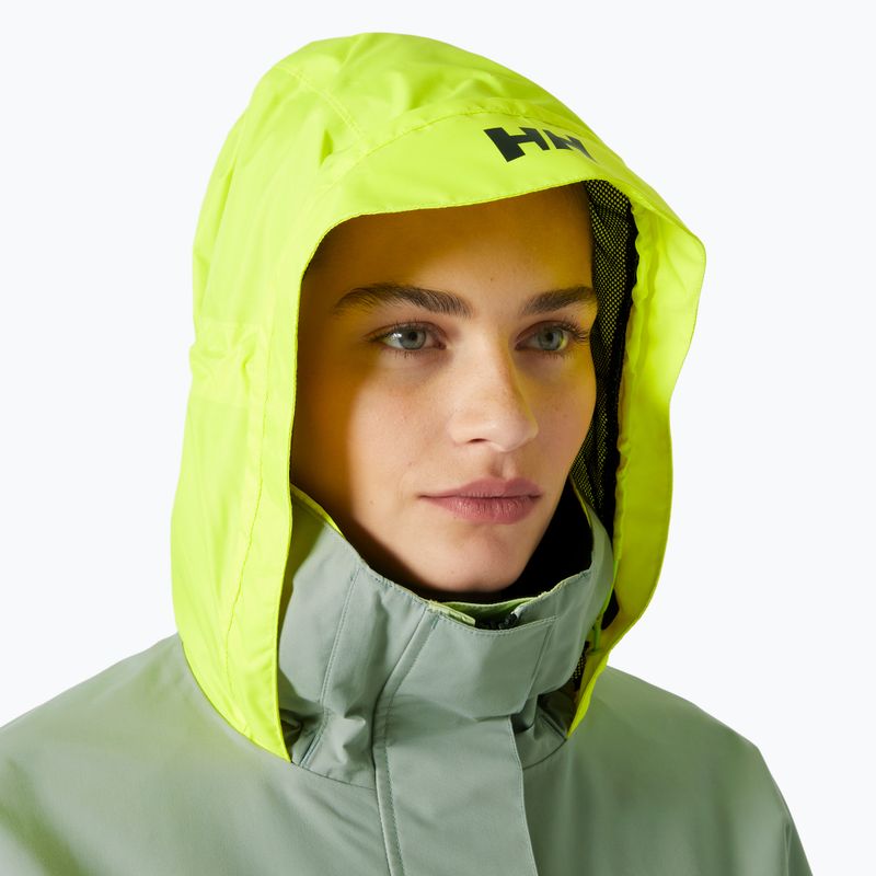 Giacca da vela Helly Hansen Pier 4.0 lime lavato da donna 3