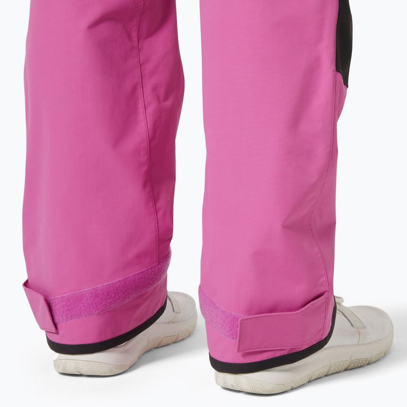 Pantaloni da vela Helly Hansen da donna Pier 4.0 Bib meta rosa 5